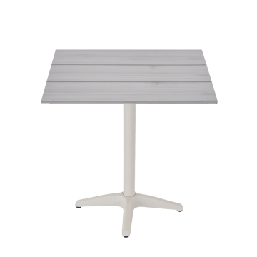 Palermo Bistrobord 70×70 cm - Grå/Beige - Hagemøbler & utemiljø - Balkong & terrasse - Balkongmøbler - Balkongbord