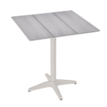 Palermo Bistrobord 70×70 cm - Grå/Beige - Hagemøbler & utemiljø - Balkong & terrasse - Balkongmøbler - Balkongbord