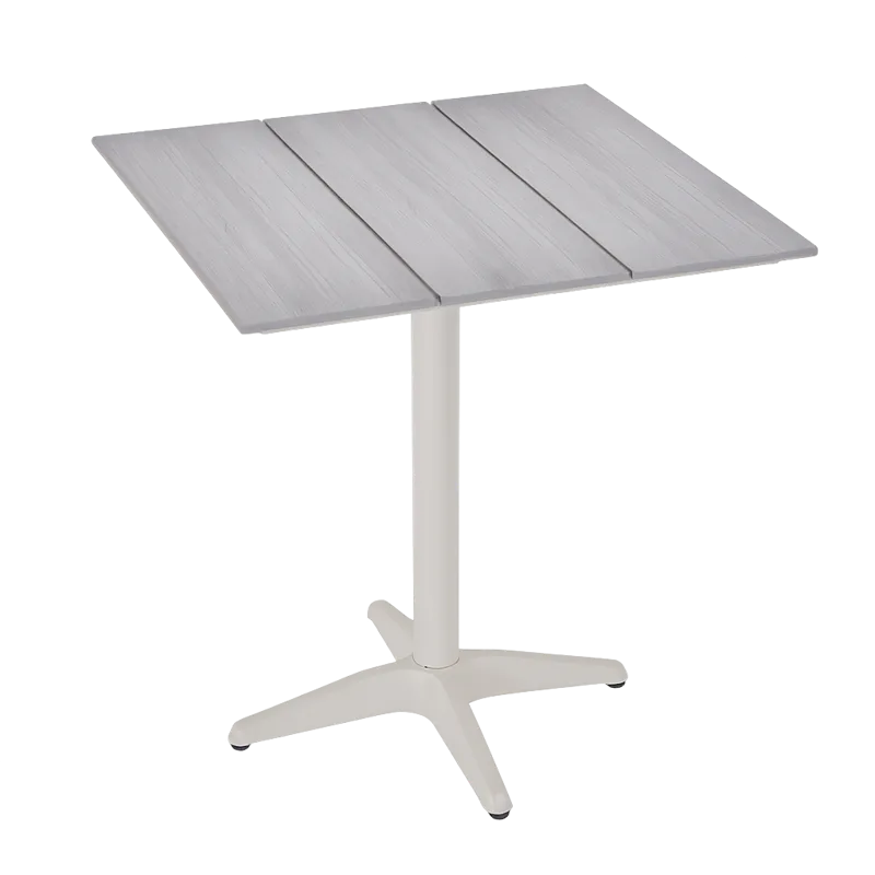 Palermo Bistrobord 70×70 cm, Grå/Beige