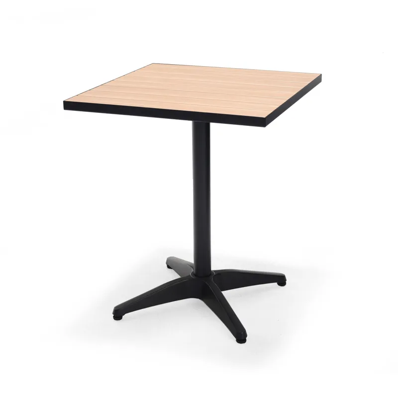 Panama Utebord Bistro 64 cm, Tre/Svart