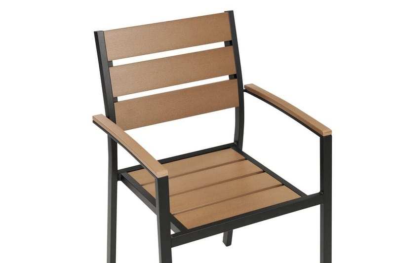 Pereta Lenestol - Lys Brun/Sort - Hagemøbler & utemiljø - Balkong & terrasse - Balkongmøbler - Balkongstoler