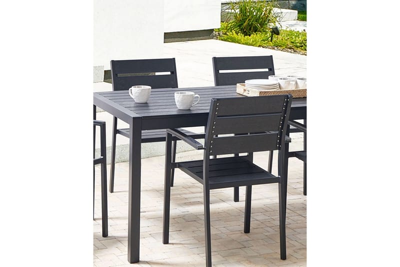 Pereta Lenestol - Svart Gull - Hagemøbler & utemiljø - Balkong & terrasse - Balkongmøbler - Balkongstoler