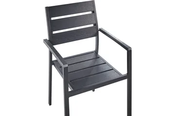 Pereta Lenestol - Svart Gull - Hagemøbler & utemiljø - Balkong & terrasse - Balkongmøbler - Balkongstoler