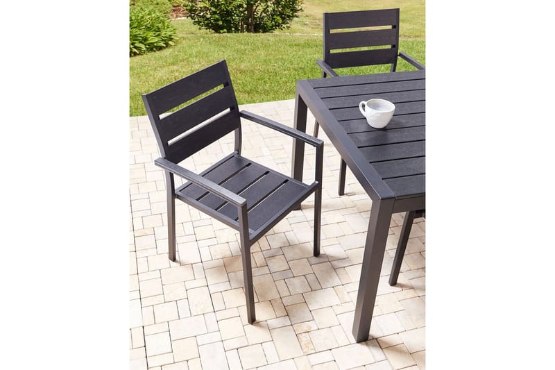 Pereta Lenestol - Svart Gull - Hagemøbler & utemiljø - Balkong & terrasse - Balkongmøbler - Balkongstoler