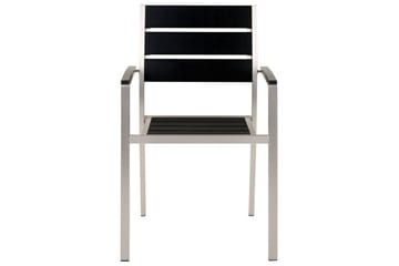 Pereta Lenestol - Svart/Sølv - Hagemøbler & utemiljø - Balkong & terrasse - Balkongmøbler - Balkongstoler