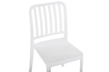 Pesaro Spisestol Utendørs - Hvit - Hagemøbler & utemiljø - Balkong & terrasse - Balkongmøbler - Balkongstoler