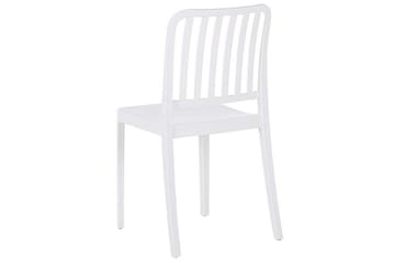 Pesaro Spisestol Utendørs - Hvit - Hagemøbler & utemiljø - Balkong & terrasse - Balkongmøbler - Balkongstoler