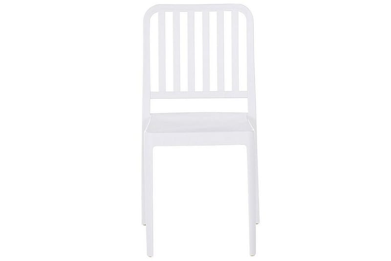 Pesaro Spisestol Utendørs - Hvit - Hagemøbler & utemiljø - Balkong & terrasse - Balkongmøbler - Balkongstoler