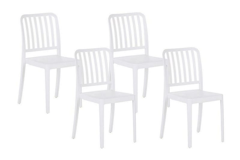 Pesaro Spisestol Utendørs - Hvit - Hagemøbler & utemiljø - Balkong & terrasse - Balkongmøbler - Balkongstoler