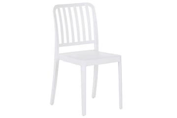 Pesaro Spisestol Utendørs - Hvit - Hagemøbler & utemiljø - Balkong & terrasse - Balkongmøbler - Balkongstoler