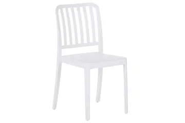 Pesaro Spisestol Utendørs - Hvit - Hagemøbler & utemiljø - Balkong & terrasse - Balkongmøbler - Balkongstoler