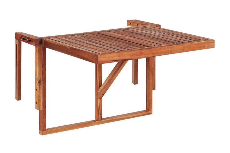 Ponoka Balkongbord 70x69 cm, Mørkebrun