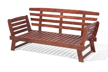 Portici Sofa 210 cm - Tre / Natur - Hagemøbler & utemiljø - Balkong & terrasse - Balkongmøbler - Balkongsofa