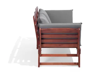Portici Sofa 210 cm - Tre / Natur - Hagemøbler & utemiljø - Balkong & terrasse - Balkongmøbler - Balkongsofa