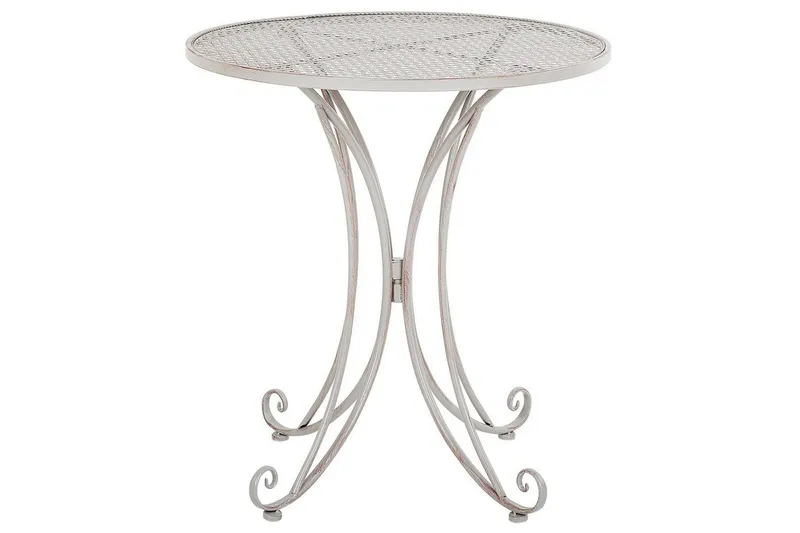 Runt bord Beliani Cilento Grey