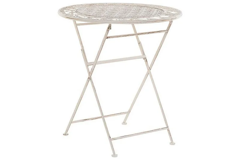 Runt bord Beliani Trieste Beige