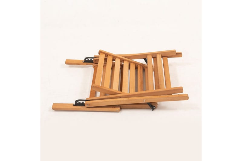 Ruvin Sammenleggbar Stol Utendørs 45x43 cm 89x - Cremehvit - Hagemøbler & utemiljø - Balkong & terrasse - Balkongmøbler - Balkongstoler