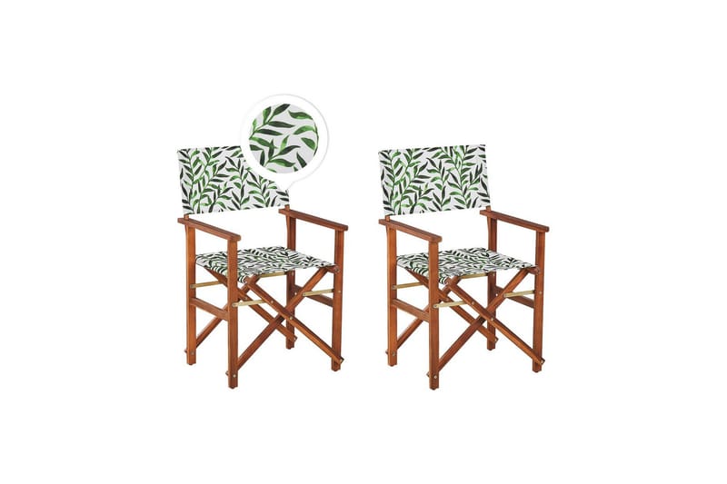 Salve Lenestol - Brun/Grønn/Hvit - Hagemøbler & utemiljø - Balkong & terrasse - Balkongmøbler - Balkongstoler