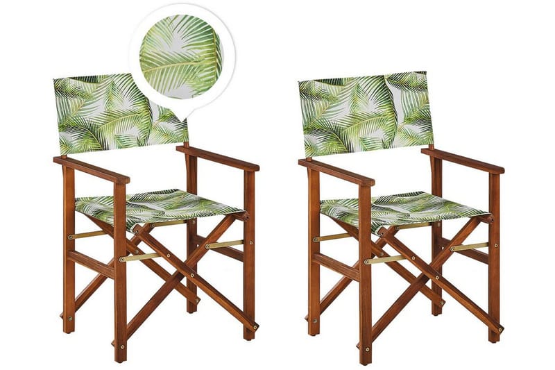 Salve Lenestol - Brun/Grønn/Hvit - Hagemøbler & utemiljø - Balkong & terrasse - Balkongmøbler - Balkongstoler