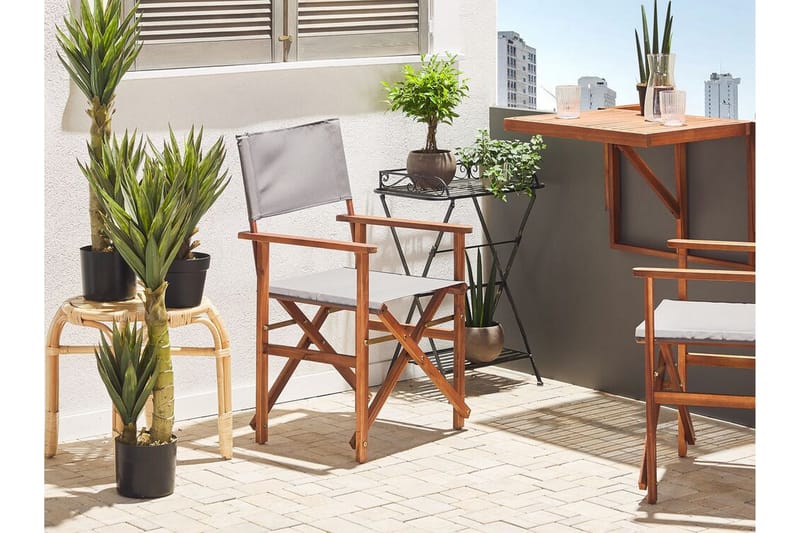 Salve Lenestol - Brun/Grønn/Hvit - Hagemøbler & utemiljø - Balkong & terrasse - Balkongmøbler - Balkongstoler