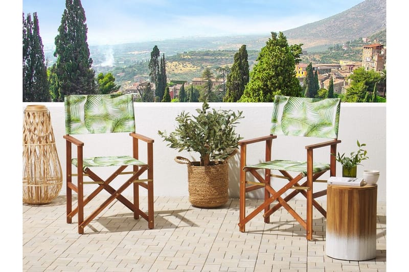 Salve Lenestol - Brun/Grønn/Hvit - Hagemøbler & utemiljø - Balkong & terrasse - Balkongmøbler - Balkongstoler