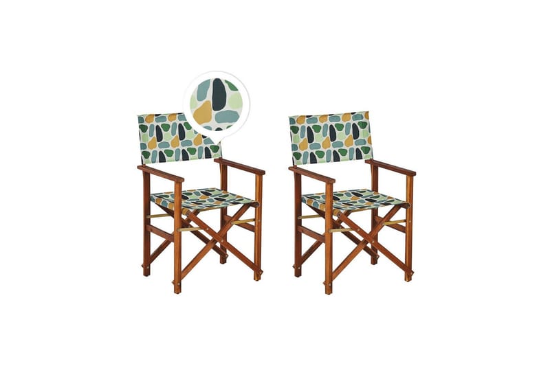 Salve Lenestol - Grønn/Oransje - Hagemøbler & utemiljø - Balkong & terrasse - Balkongmøbler - Balkongstoler