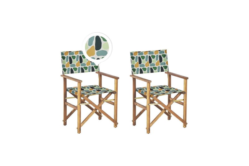 Salve Lenestol - Grønn/Oransje - Hagemøbler & utemiljø - Balkong & terrasse - Balkongmøbler - Balkongstoler