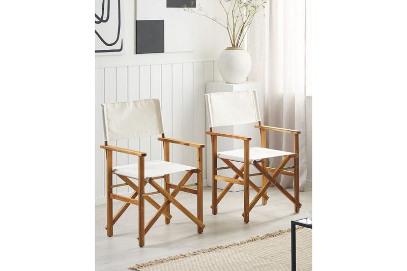 Salve Lenestol - Lys Brun/Hvit - Hagemøbler & utemiljø - Balkong & terrasse - Balkongmøbler - Balkongstoler