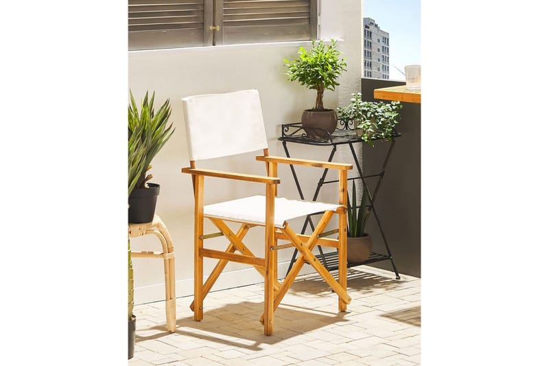 Salve Lenestol - Lys Brun/Hvit - Hagemøbler & utemiljø - Balkong & terrasse - Balkongmøbler - Balkongstoler