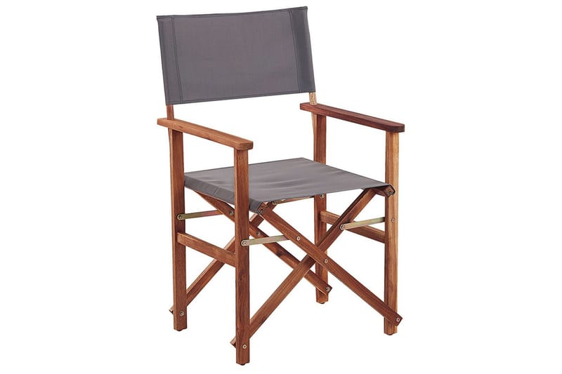 Salve Lenestol, Mørk Brun/Grå