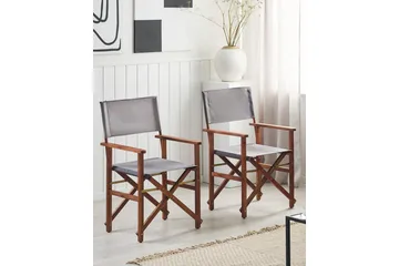 Salve Lenestol - Mørk Brun/Grå - Hagemøbler & utemiljø - Balkong & terrasse - Balkongmøbler - Balkongstoler