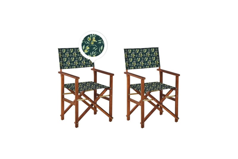 Salve Lenestol - Mørk Grønn/Mørk Brun - Hagemøbler & utemiljø - Balkong & terrasse - Balkongmøbler - Balkongstoler