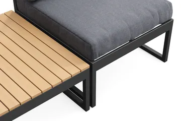 Samira Caféset Utendørs - Grå - Hagemøbler & utemiljø - Hagegruppe - Cafemøbler & cafesett