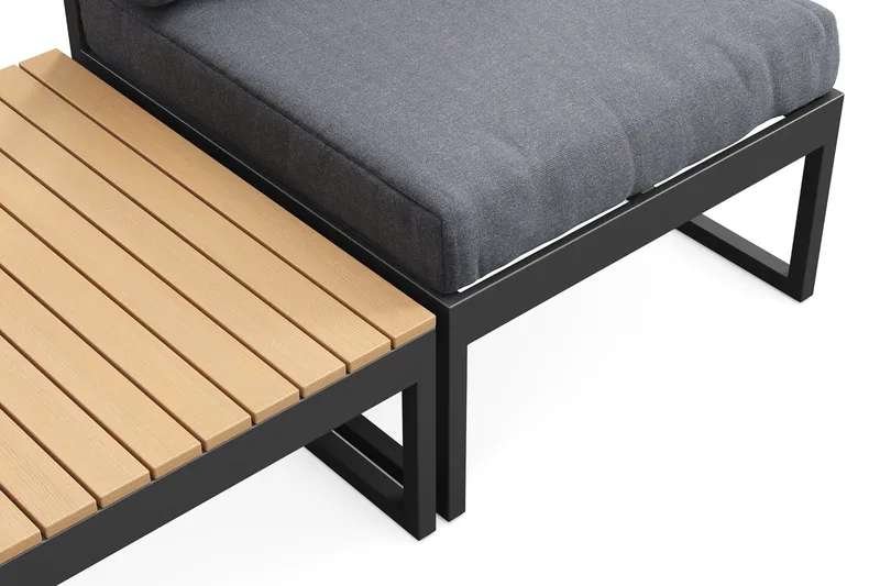 Samira Caféset Utendørs - Grå - Hagemøbler & utemiljø - Hagegruppe - Cafemøbler & cafesett