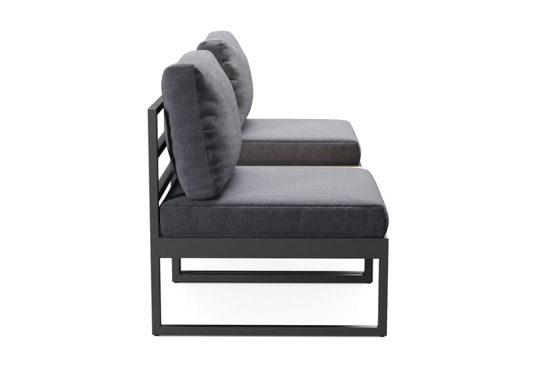 Samira Caféset Utendørs - Grå - Hagemøbler & utemiljø - Balkong & terrasse - Balkongmøbler - Balkongstoler