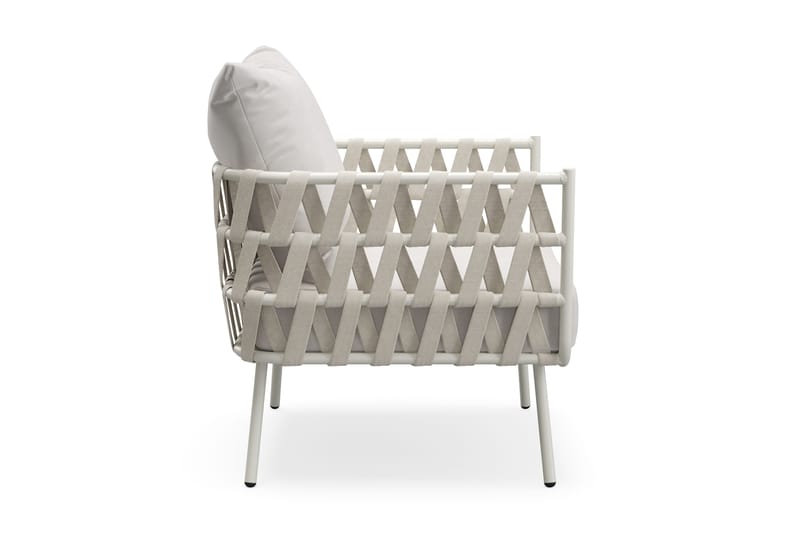 Sandina Loungestol Utendørs - Beige - Hagemøbler & utemiljø - Balkong & terrasse - Balkongmøbler - Balkongstoler