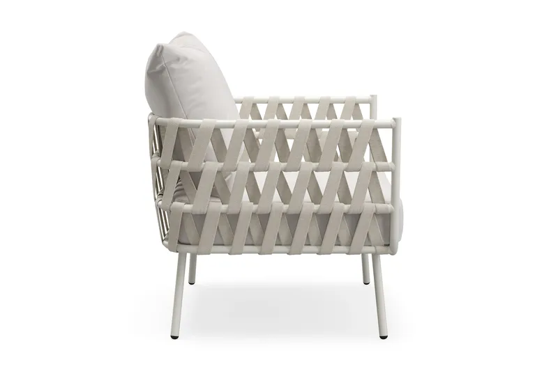 Sandina Loungestol Utendørs - Beige - Hagemøbler & utemiljø - Balkong & terrasse - Balkongmøbler - Balkongstoler
