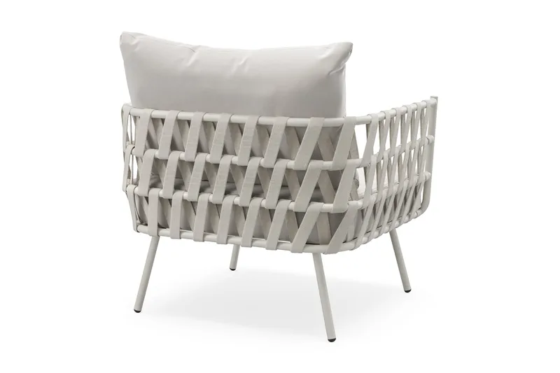 Sandina Loungestol Utendørs - Beige - Hagemøbler & utemiljø - Balkong & terrasse - Balkongmøbler - Balkongstoler