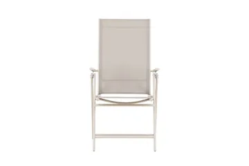 Sanna regulerbar utestol - Beige - Hagemøbler & utemiljø - Stoler & Lenestoler - Posisjonsstoler