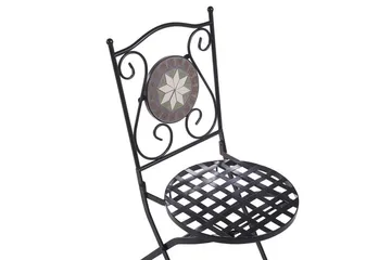 Sannicola Spisestol Utendørs - Svart - Hagemøbler & utemiljø - Balkong & terrasse - Balkongmøbler - Balkongstoler