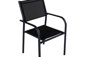 Santorini lenestol utendørs - Svart - Hagemøbler & utemiljø - Balkong & terrasse - Balkongmøbler - Balkongstoler