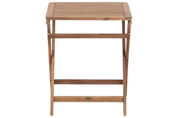 Sidobord Beliani Paraggi Light wood - Hagemøbler & utemiljø - Balkong & terrasse - Balkongmøbler - Balkongbord