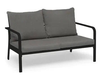 Sofa Hillerstorp Hånger - Svart - Hagemøbler & utemiljø - Balkong & terrasse - Balkongmøbler - Balkongsofa