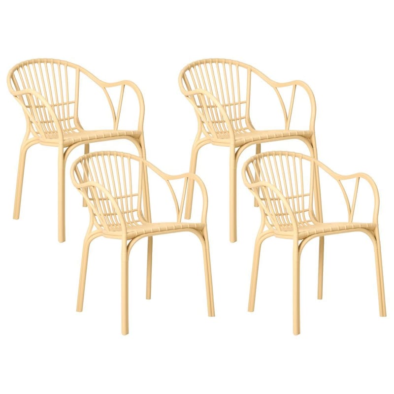 Spisestol Andora 4-pakning