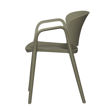 Spisestol Bent utendørs - Grønn - Hagemøbler & utemiljø - Balkong & terrasse - Balkongmøbler - Balkongstoler