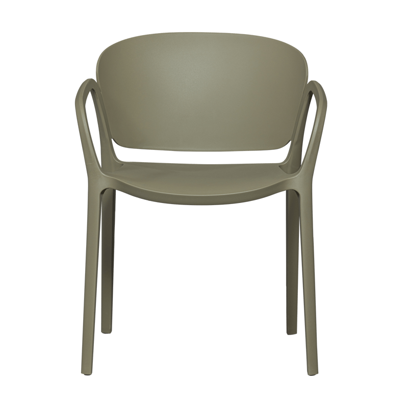 Spisestol Bent utendørs - Grønn - Hagemøbler & utemiljø - Balkong & terrasse - Balkongmøbler - Balkongstoler