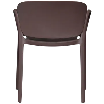 Spisestol Bent utendørs - Lilla/Brun - Hagemøbler & utemiljø - Balkong & terrasse - Balkongmøbler - Balkongstoler