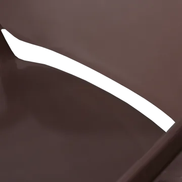 Spisestol Bent utendørs - Lilla/Brun - Hagemøbler & utemiljø - Balkong & terrasse - Balkongmøbler - Balkongstoler