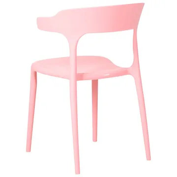 Spisestol Gubbio 4-pakning - Rosa - Hagemøbler & utemiljø - Balkong & terrasse - Balkongmøbler - Balkongstoler
