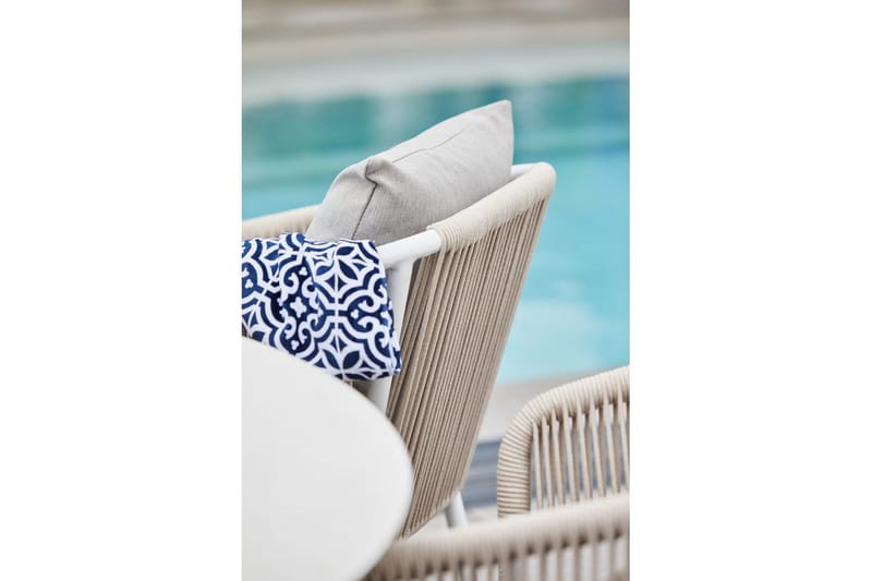 Spisestol Hillerstorp Lersund Hvit - Hvit - Hagemøbler & utemiljø - Balkong & terrasse - Balkongmøbler - Balkongstoler